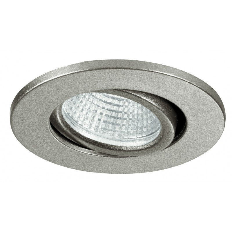 Spot încastrat cu structură din aluminiu și sursă de lumină orientabilă INC-POLARIS rotund/pătrat 3W